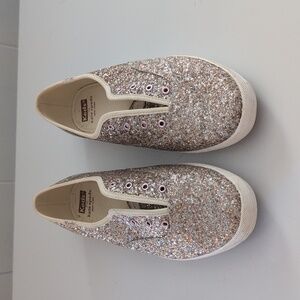 Kate Spade Glitter Keds Sneakers Size 9W